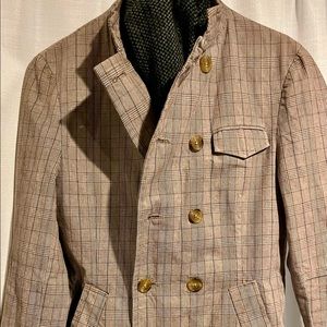 Anthropologie Double Breasted Jacket